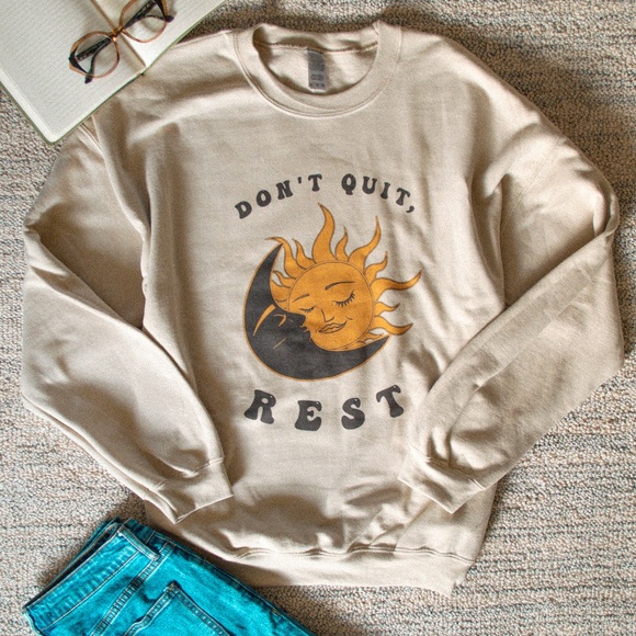 Self Care is for Everyone XL Sweatshirt: Pullover Crewneck Sweatshirt - Picture 3 of 5